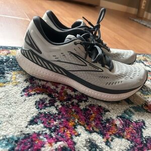 Brooks Gray and Black Athletic Shoes